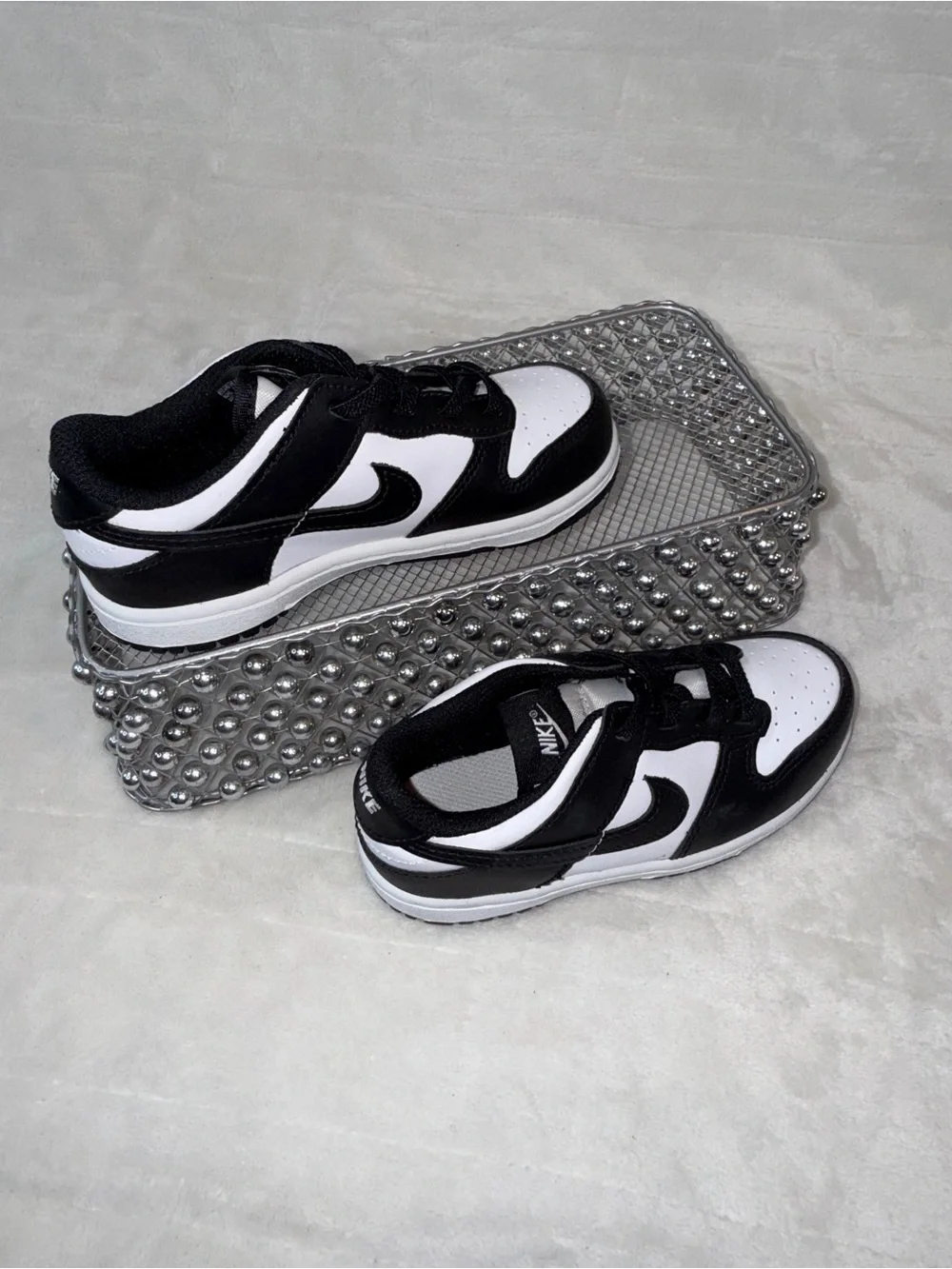 Nike Dunk Low Panda Black White Toddler 10C (UK 9.5/EU 27) CW1589-100 🐼🖤